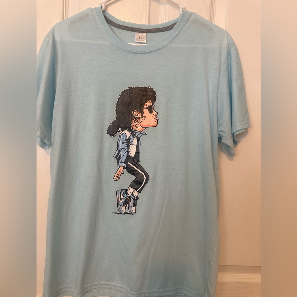 Youth Large Michael Jackson with Jordan 1 shoes